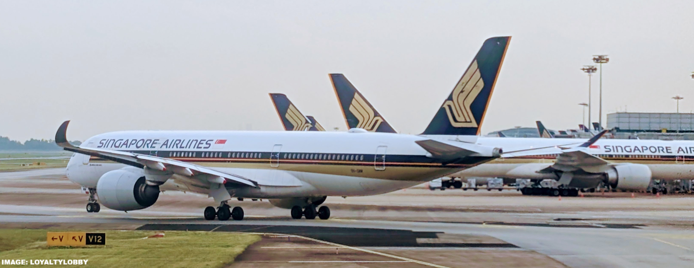 Singapore airlines planes sin september 2025