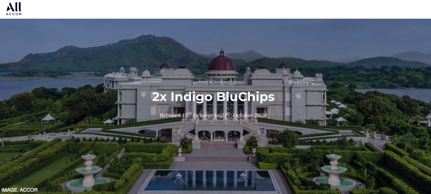 All accor indigo conversion promotion october 2026