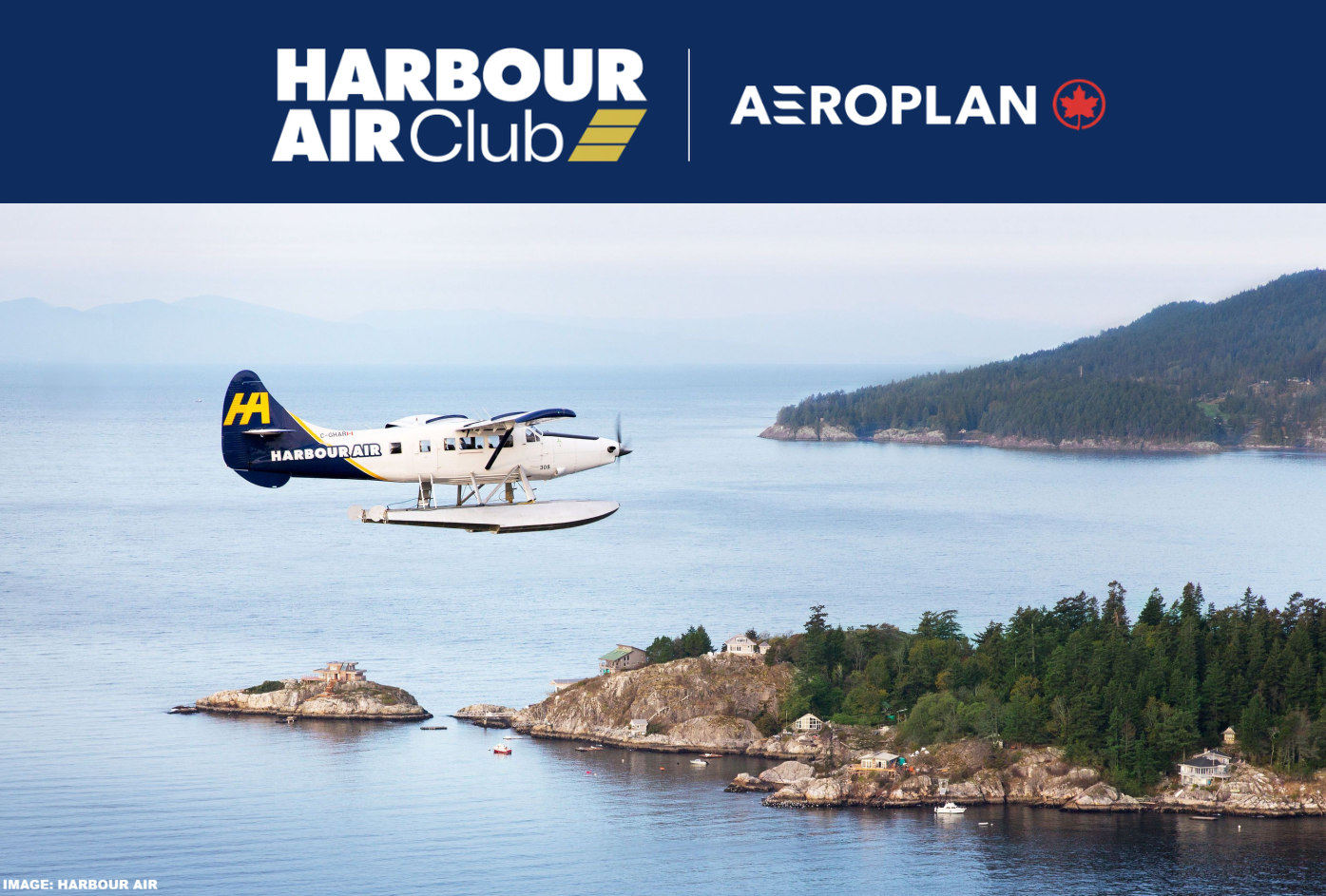 Harbour air club air canada aeroplan