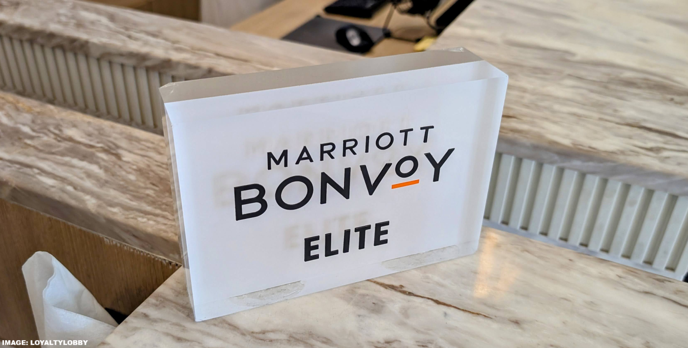 Marriott bonvoy elite sign