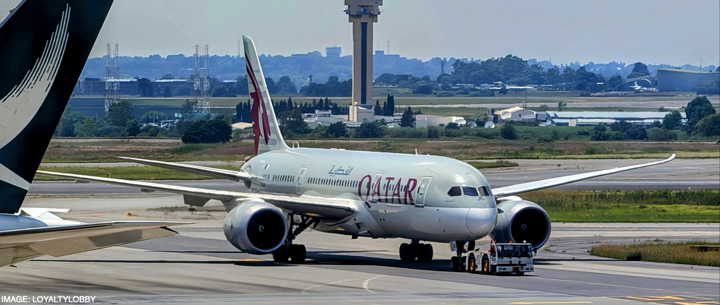 Qatar airways plane jnb